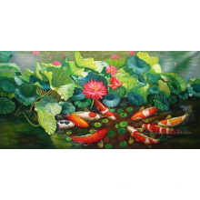 Chinesische Koi Fisch Malerei